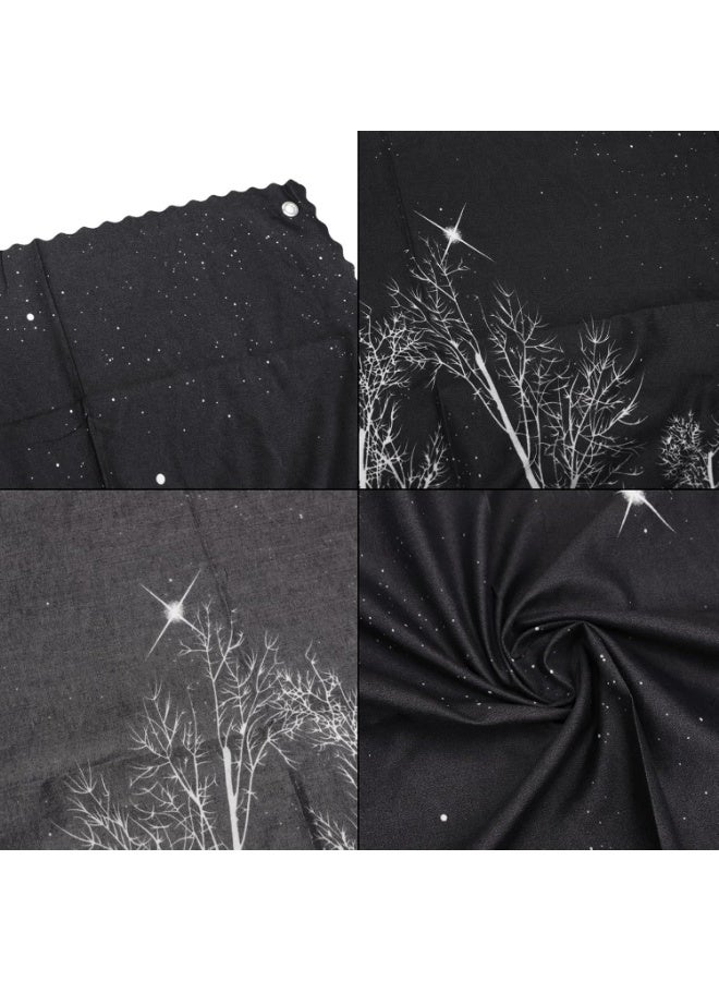 FASHION HOME 2PCS Bunk Bed Curtain Single Sleeper Canopy Blackout Cloth Shading Bedding Junior Students College Home Drapery - Image 2