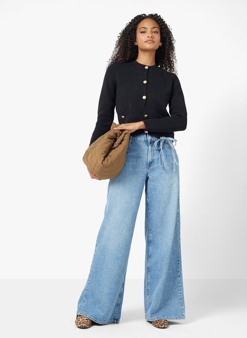 جينجر كارديجان كلاسيكي محبوك بدقة - Image 4