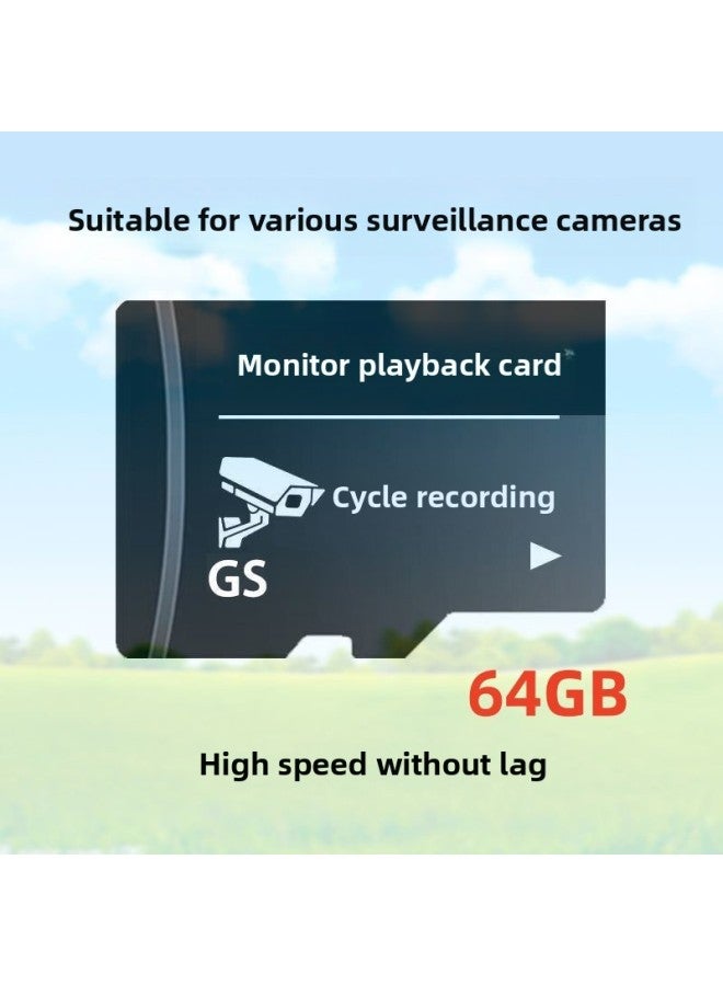 بطاقة ذاكرة عالمية عالية السرعة لمراقبة القيادة، مسجل قيادة 64 كاميرا مراقبة، بطاقة ذاكرة تخزين 12832
