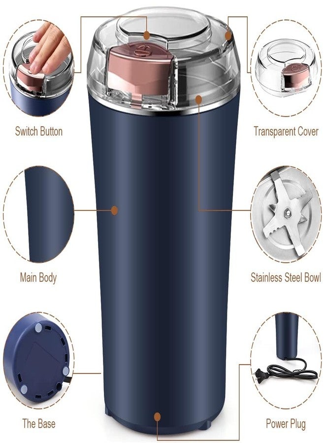 VLSYS Stainless Steel Nima Grinder,Spice Coffee Grinder, Dry Masala Grinder, Masala Mixer Grinder Mini, Mini Masala Grinder, Mini Mixer Grinder, Spice Grinder Mini - Image 3