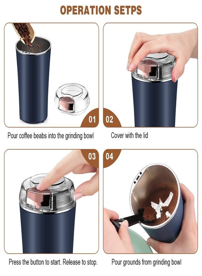 VLSYS Stainless Steel Nima Grinder,Spice Coffee Grinder, Dry Masala Grinder, Masala Mixer Grinder Mini, Mini Masala Grinder, Mini Mixer Grinder, Spice Grinder Mini - Image 5