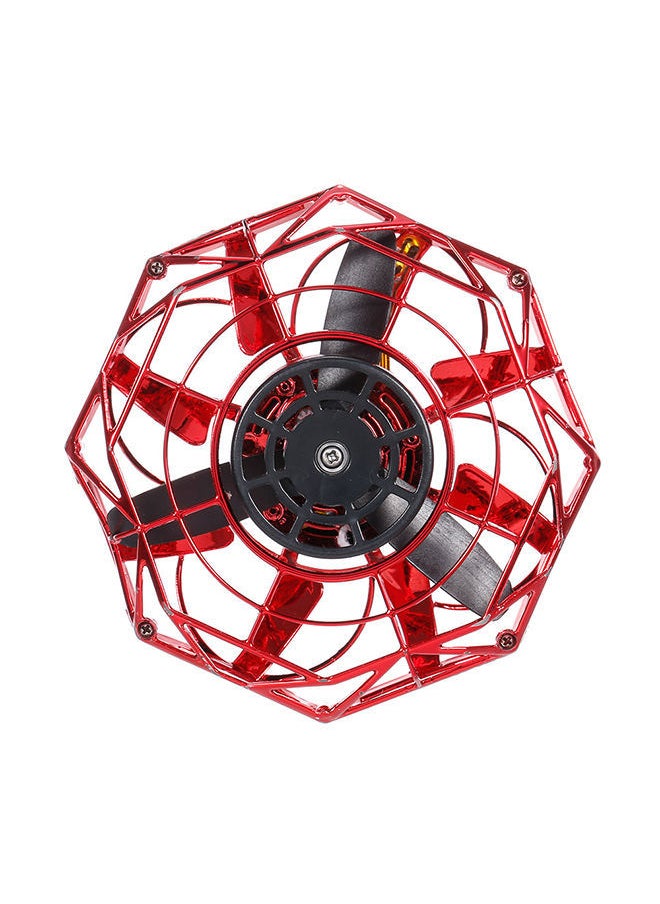 NIBEMINENT - Hand Operated Control Induction 360° Rotating Small Ufo Flying Drone Toy 11*5.8*9.8cm - Image 1