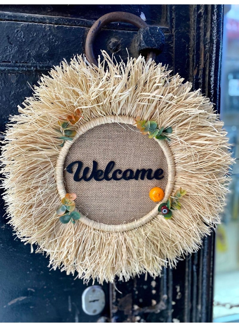 Welcome Evil Eye Door Wall Decoration Raffia - pzsku/Z1A9416FA2D52A7E67DA3Z/45/_/1736842028/ff4fb462-695e-4edd-aa01-dc0c7f91e5f9