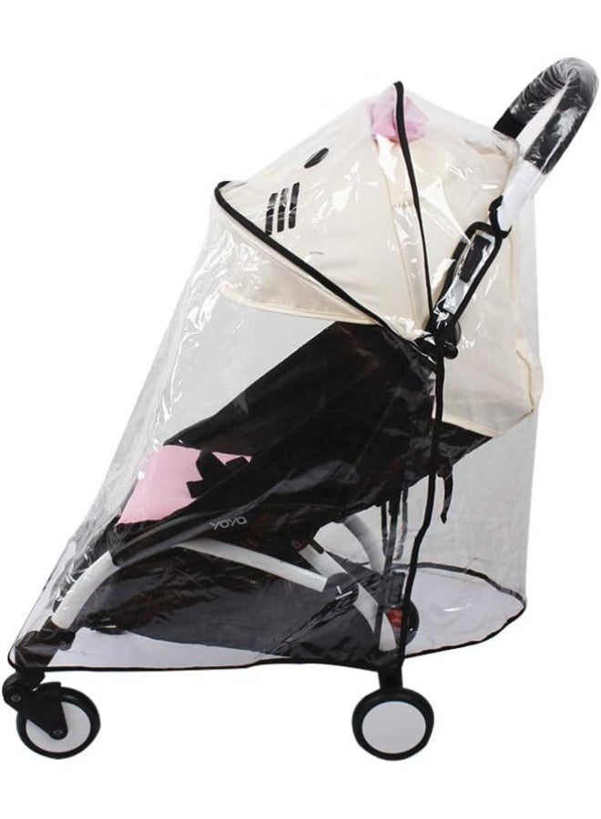 Stroller Rain Cover for Babyzen YOYO, Extend Pram Wind Cover Baby Stroller Accessories for Babyzen YOYO, Windproof and Waterproof Pushchair Raincoat - Image 1