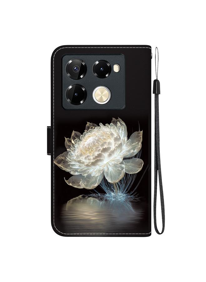 Zaboon Case For Infinix Note 40 Pro 5G / 40 Pro 4G Crystal Texture Colored Drawing Leather Phone Case - Image 4