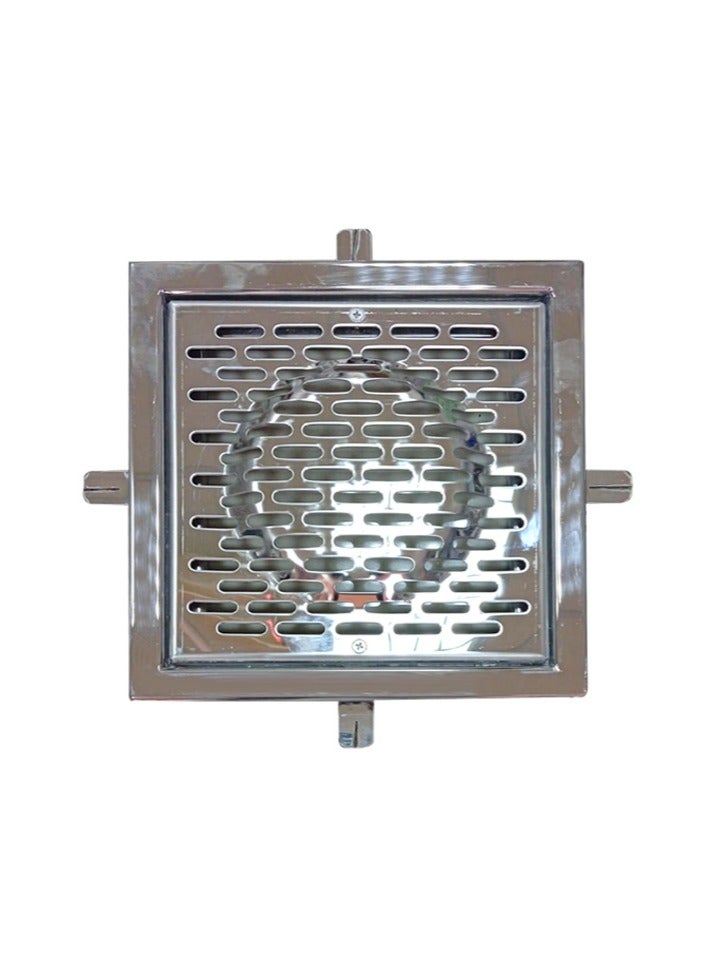 POOL MART Frame and Safety Grill (Anti-Vortex Drain Grill) 250mm x 250mm 316SS - Image 3