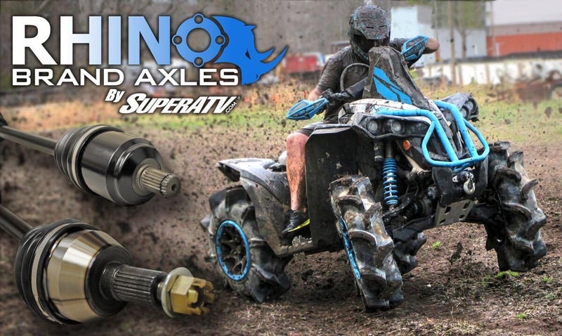 SuperATV Rhino Brand Rear Axle for Polaris RZR XP 1000/1000 4 / Trails & Rocks Edition/Highlifter Edition - Image 5