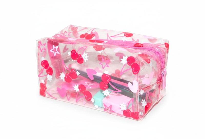 باول كريتيف مقلمة  Cherries Clear - PVC رقم PM24346 - Image 1