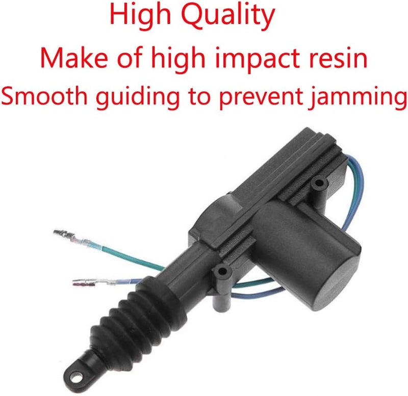 E Support Universal Car Heavy Duty High Power Door Lock Actuator 2 Wire 12V Pack of 2 - Image 4