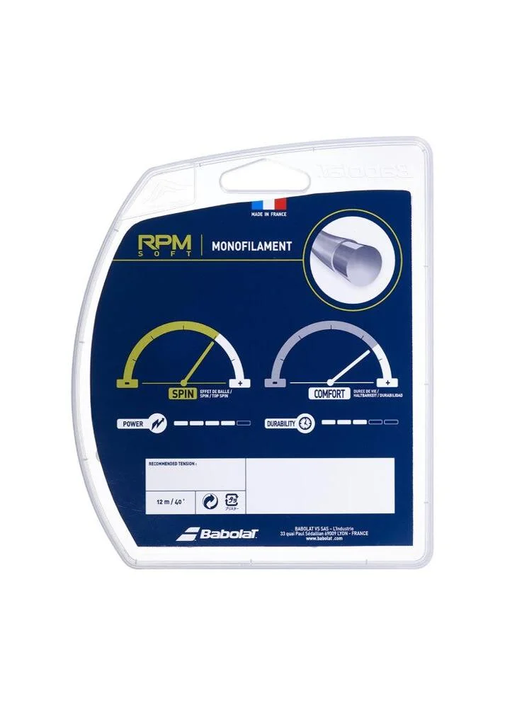 Babolat Babolat TENNIS RPM SOFT STRINGS,241146-368