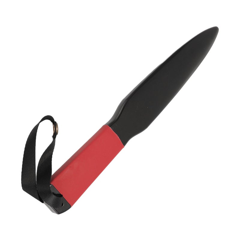 Dog Break Stick Nylon Rubber Versatile Stress Relief Easy to Use Dog Bite Training Stick Chew Toy with Black Lanyard for Backyard Garden Red Handle - Image 4