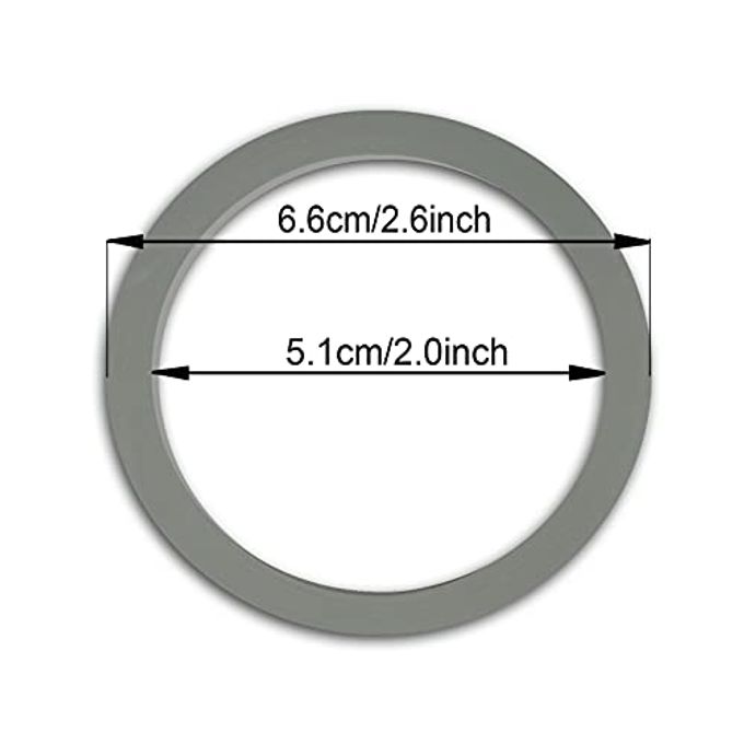 N.C (2 Pack) Grey Blender Gasket, Compatible with Osterizer and Oster Blender Replacement Parts (2) - Image 5