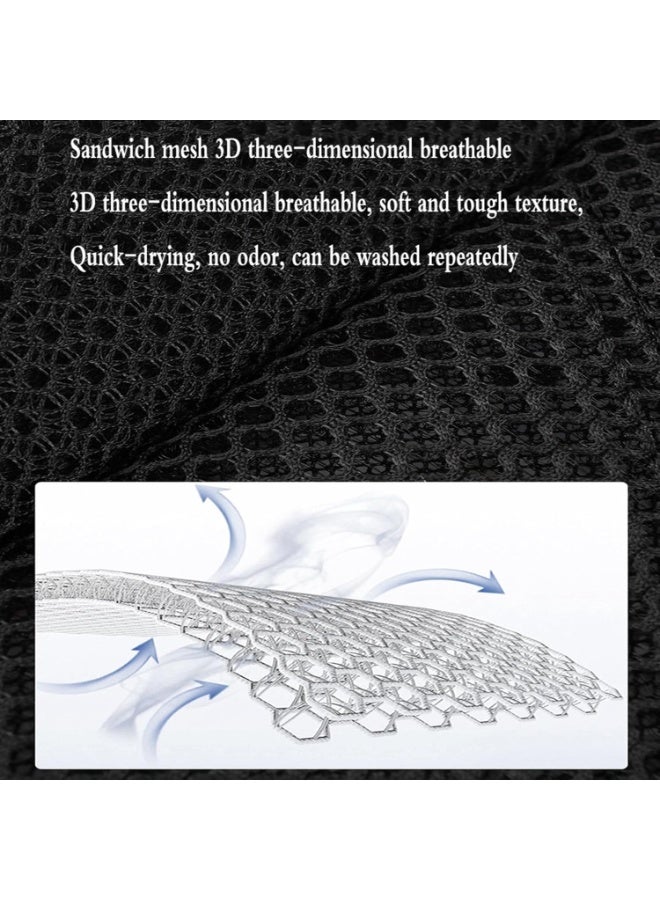 وسادة تبريد مقعد السيارة الصيفية 12 فولت مروحة تهوية الوسادة غطاء تبريد المقعد لمكيف السيارة للسائق، أزرق - Image 4