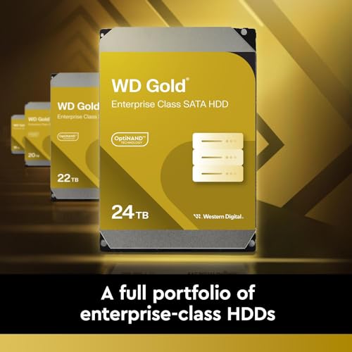 Western Digital 4TB WD Gold Enterprise Class Internal Hard Drive - 7200 RPM Class, SATA 6 Gb/s, 256 MB Cache, 3.5" - WD4004FRYZ - Image 3