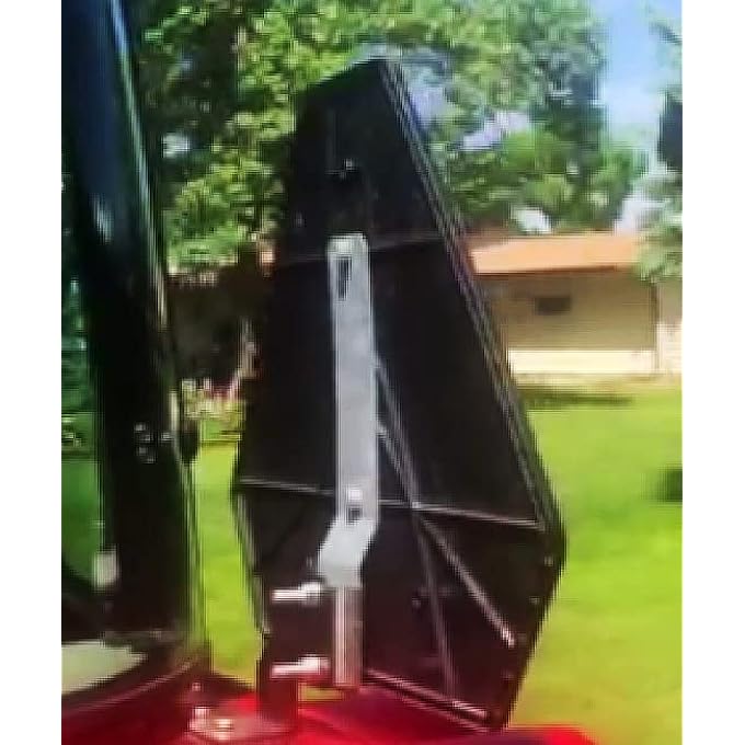 rayihni Slow Moving Vehicle Sign Mounting Kit Includes 1 Tractor Bracket 1 Sign Bracket 4 Bolts and 4 Nuts - Image 3