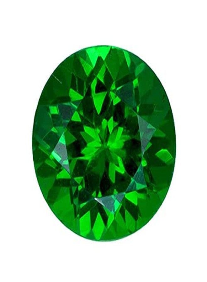 GEMS RIVER Attractive Zircon Stone 9.25 Ratti 8.82 Carat Original Certified Green Stone Green Pathar Zarkun|Jarkan Marara Diamond Good Shape For Surprise Gift Purpose - Image 1