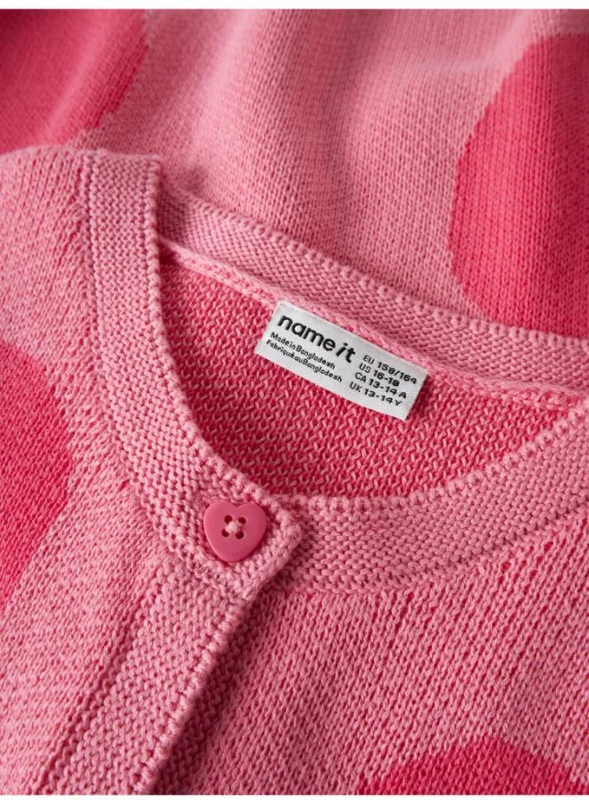 Name It Flowering Ginger Kids Knit Regular Fit Cardigan for Women | Best Price UAE