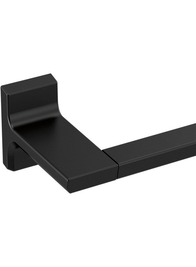 Delta Pivotal (1-Pack) 24'' Towel Rack for Bathroom Matte Black Bar Holder Wall Mounted Rod, Hardware | Accessories 79924-BL - Image 3