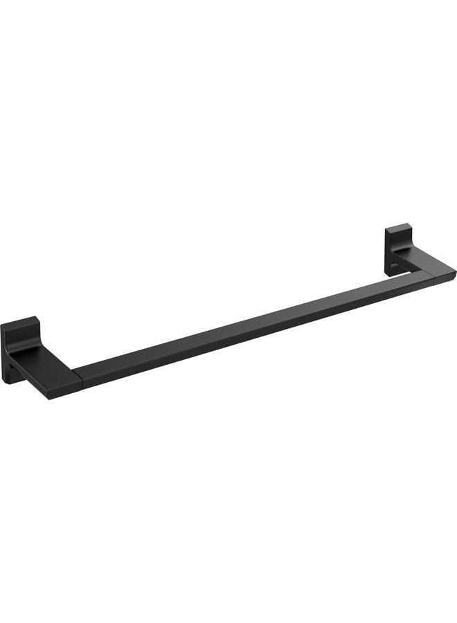 Delta Pivotal (1-Pack) 24'' Towel Rack for Bathroom Matte Black Bar Holder Wall Mounted Rod, Hardware | Accessories 79924-BL - Image 1