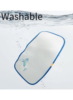 Babycare Babycare - Baby Pillow, Cooling Silk Pillow, Kesley Whale Design, Blue, Soft Fabric, BPA-Free, Non-Toxic, Hypoallergenic, Gentle on Baby Skin, Breathable, Lightweight, Cooling Effect, Comfortable Sleep Support, Durable, Ideal for Cribs and Strollers, Easy to Clean, Safe for Infants  - Image 2