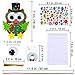 Winlyn 24 Sets Christmas Craft Kits Winter Crafts DIY Christmas Owl Ornaments Decorations Art Sets Foam Owl Christmas Tree Holiday Stickers for Kids Festival Home Classroom Activities Party Favors - Image 4