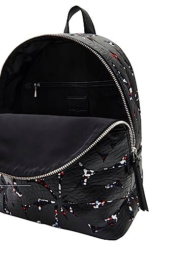 Desigual Small DieCut Flower Backpack - Image 3