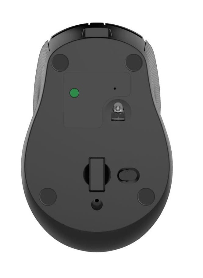 2B Dual Mode Bluetooth And  Wireless Mouse, Rechargeable Battery Compatible with Smart TV. Mac, all computers and laptops MO186