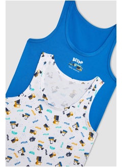 Boy Regular Fit Underwear Top - 2 Pack