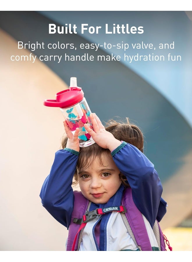 كاميلباك زجاجة CamelBak eddy+ للأطفال 14 أونصة، Hip Dinos – ممتعة، مقاومة للتسرب وسهلة الاستخدام - Image 5