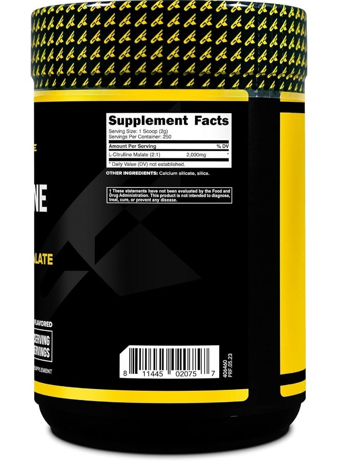 Primaforce مسحوق إل-سيترولين ماليت، مكمل غذائي غير منكه قبل التمرين، 500 جرام - Image 4
