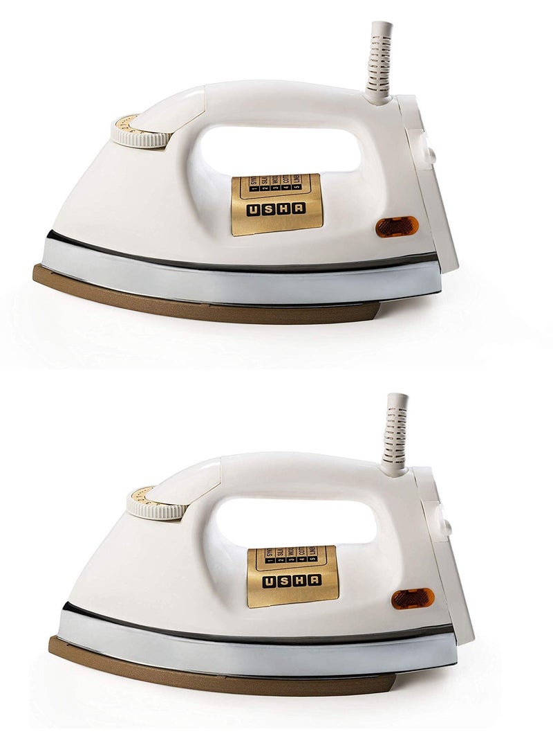 Usha Heavy Weight Iron Heavy Weight 1.75 kg - White Pack of 2 - Image 2