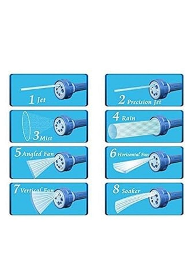 Generic Multi-Functional Water Spray Gun Blue/Grey  - Image 4
