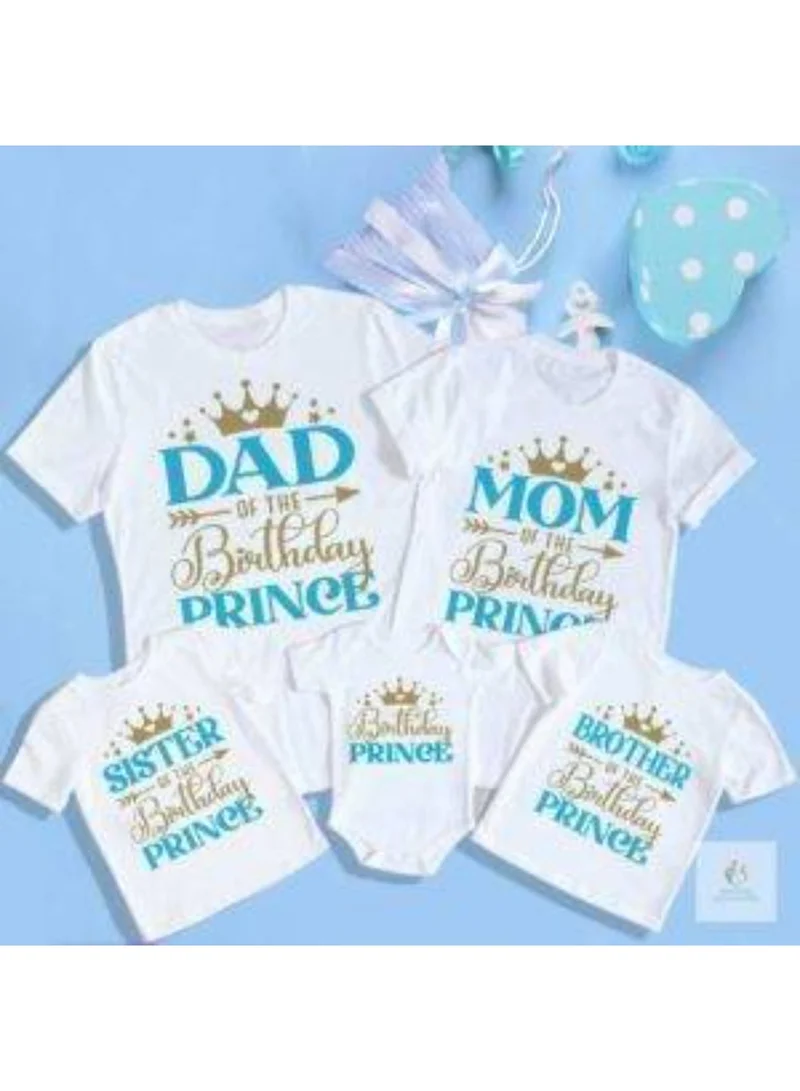 Matching Family Outfits  Birthday Prince Matching Theme Family T-Shirts for Men | Best Price UAE