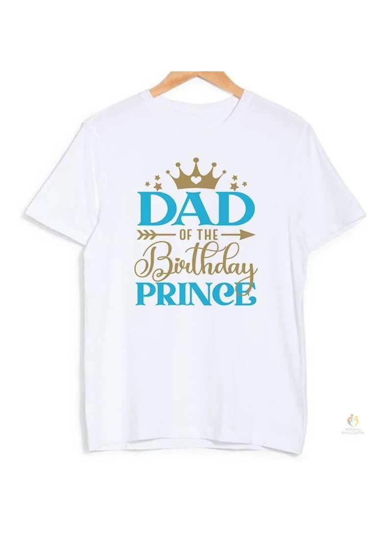 Birthday Prince Matching Theme Family T-Shirts
