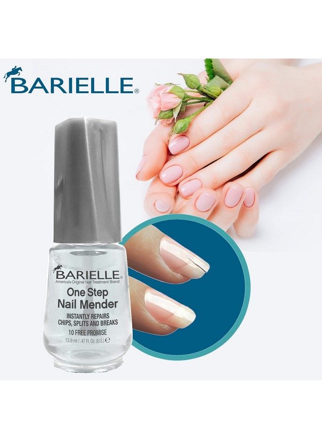 BARIELLE One Step Nail Mender .47 Oz. Repairs Split Chipped And Damaged Nails - Image 5