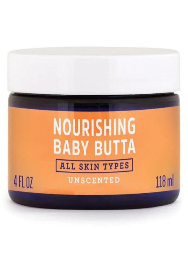 FATCO Baby Butta with Organic Tallow Balm to use as a Safe Pregnancy Moisturizer and Baby Skin Moisturizer - Unscented (4 oz) - Image 1