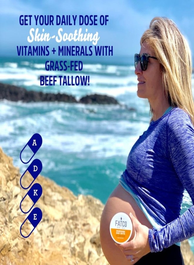FATCO Baby Butta with Organic Tallow Balm to use as a Safe Pregnancy Moisturizer and Baby Skin Moisturizer - Unscented (4 oz) - Image 4