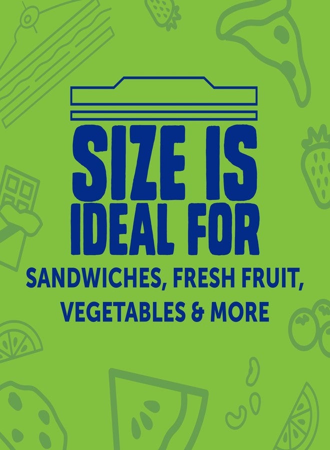 Ziploc Sandwich and Snack Bags with EasyGuide Texture, Plastic Storage Bags with Grip 'n Seal Technology, 105 Bags Total - Image 5