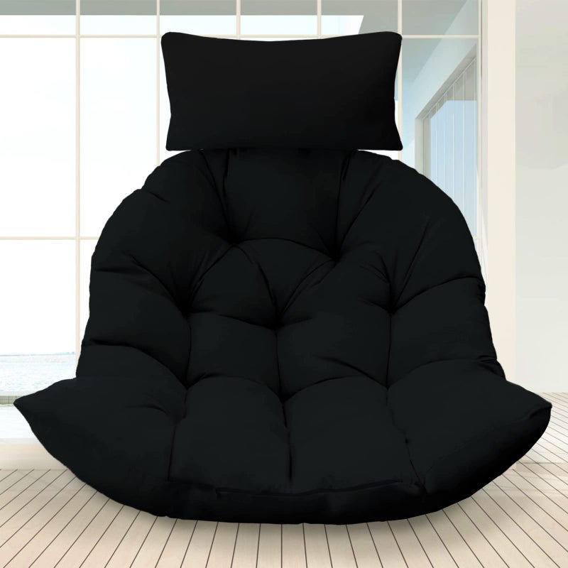 Rkufoze Hanging Egg Chair Cushion Soft UShaped Cushions for Swing Chair Only Cushion