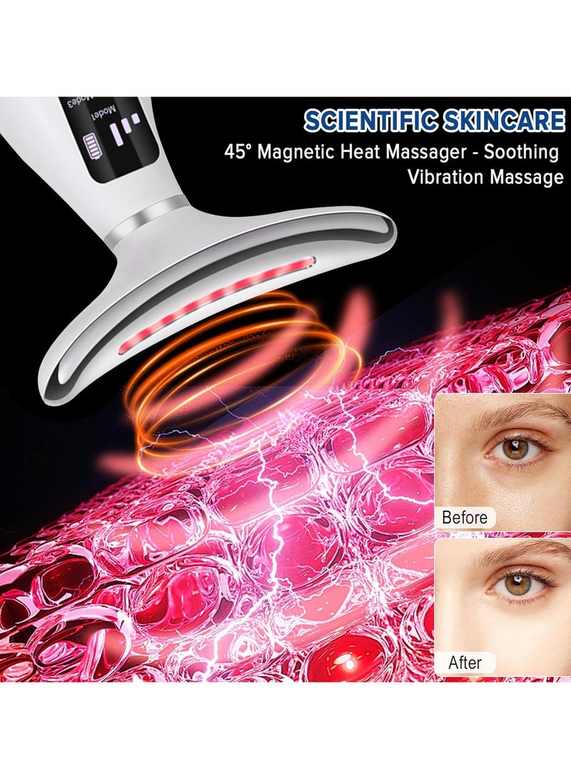 RATSAW Face Massager, Beauty Device for Face and Neck, 7 in 1 Portable Face Massager for Skin Care for Skin Care Routine at Home, 7 Llight Modes - Image 3