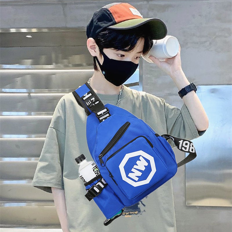 New Boys And Girls Fashionable Children'S Chest Bag Western Style Baby Shoulder Messenger Bag Children'S Travel Light Water Bottle Bag - Image 3