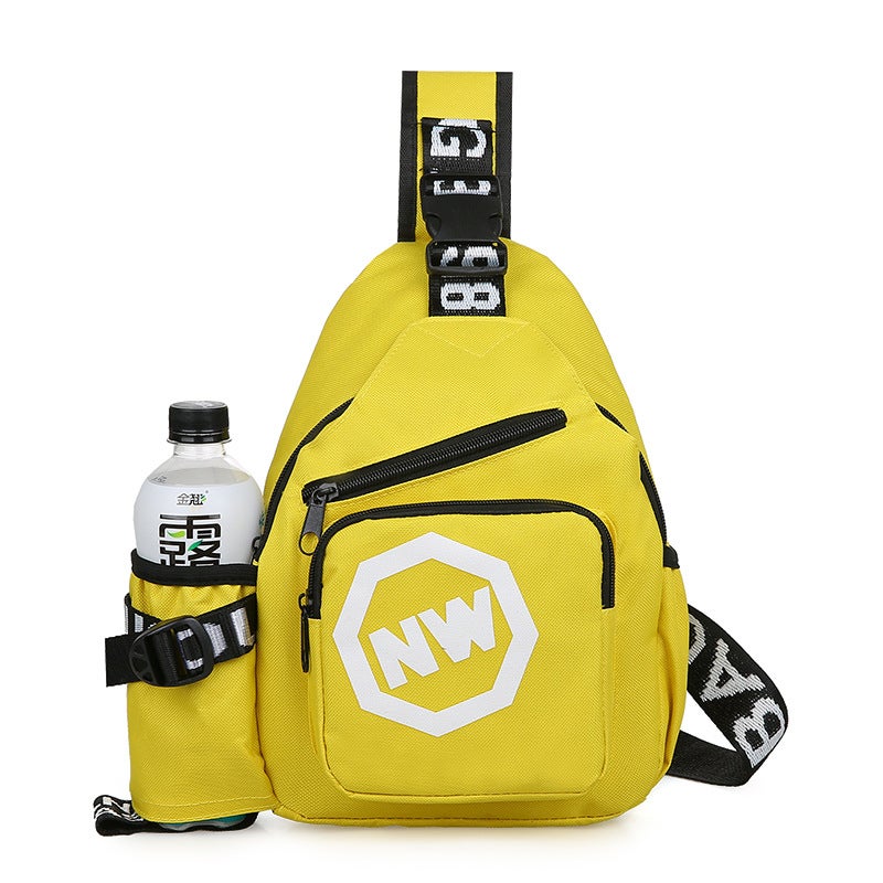 New Boys And Girls Fashionable Children'S Chest Bag Western Style Baby Shoulder Messenger Bag Children'S Travel Light Water Bottle Bag - Image 1