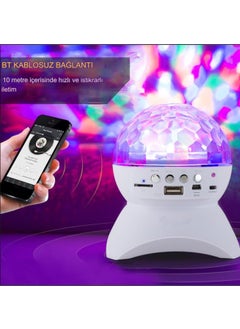 360 Degree Rotating Disco Ball Bluetooth Speaker Party LED Lamp USB-SD Card - Aux Input L740 - pzsku/Z1A95FE224BDA996CCE07Z/45/_/1730722848/f1da5093-175f-40c5-ac6d-07ed8366d46a