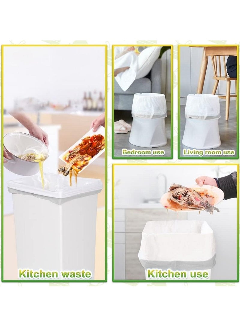 اكياس سلة مهملات مع مقبض برباط سحب - Image 3