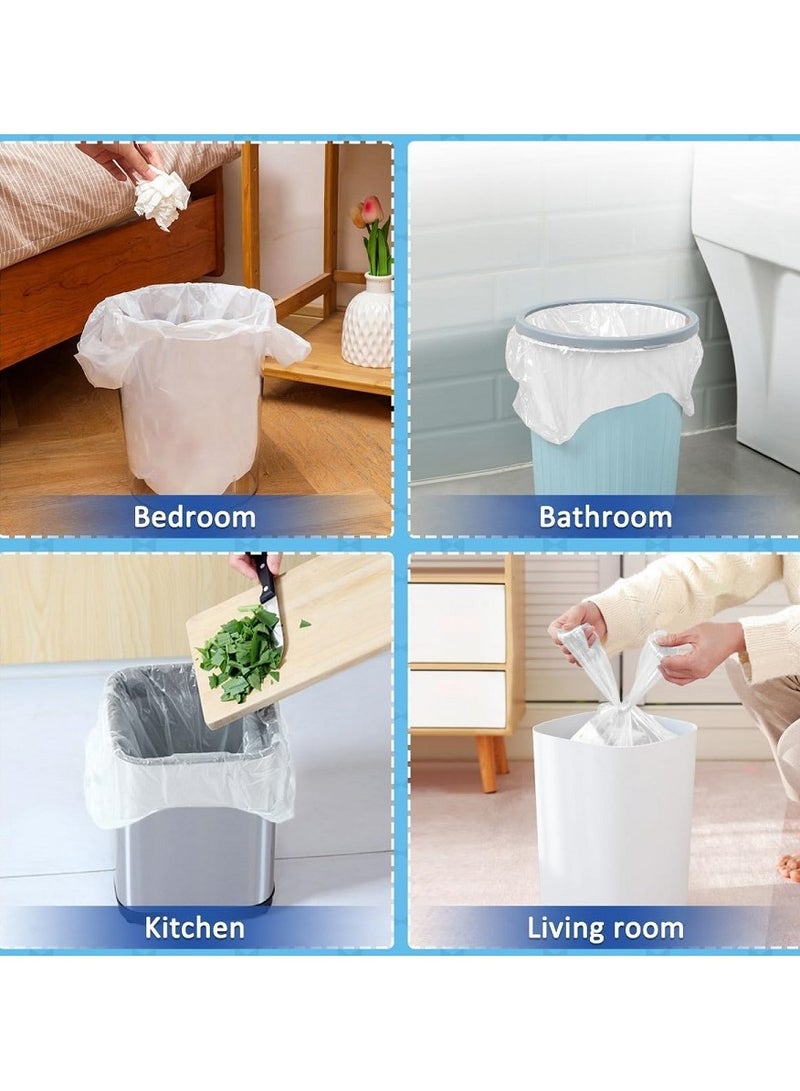 اكياس سلة مهملات مع مقبض برباط سحب - Image 2