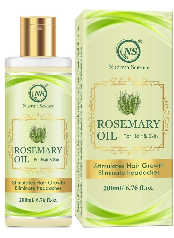 Nuerma Science - Rosemary Oil For Hair (200 Ml) - Image 1
