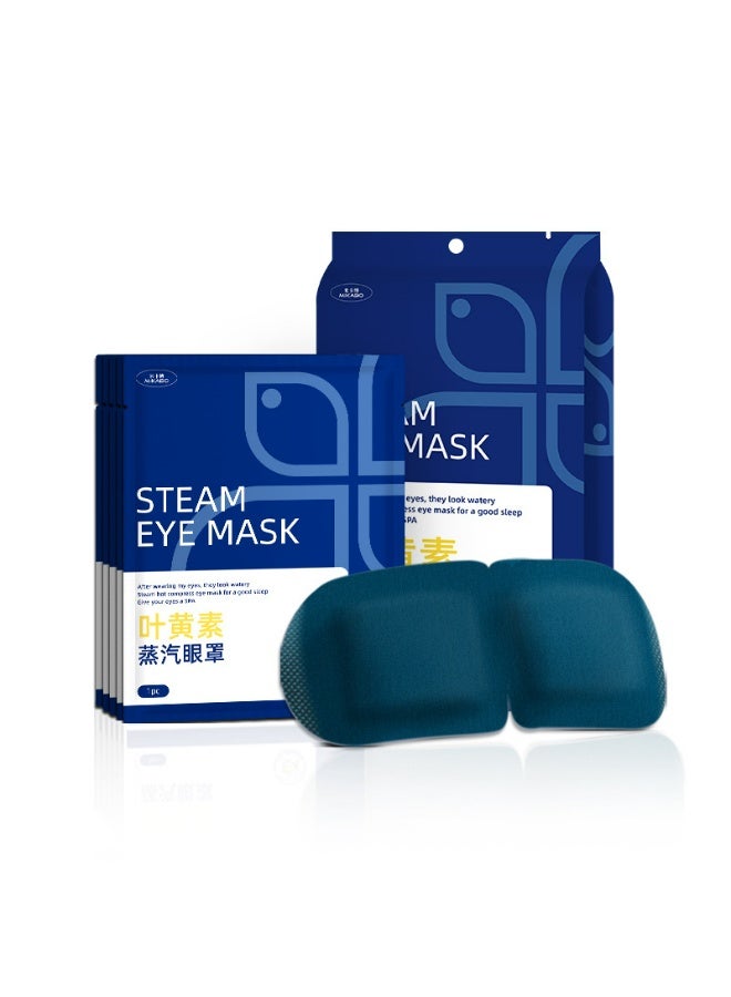 Steam Eye Mask,10 Pcs Heated Eye Mask Warm Compress for Eyes Disposable Heated Sleep Eye Mask for Dry Eyes Dark Circles Relax Comfortable Self Heating Warm Eye Mask for Travel Home Office - Image 1