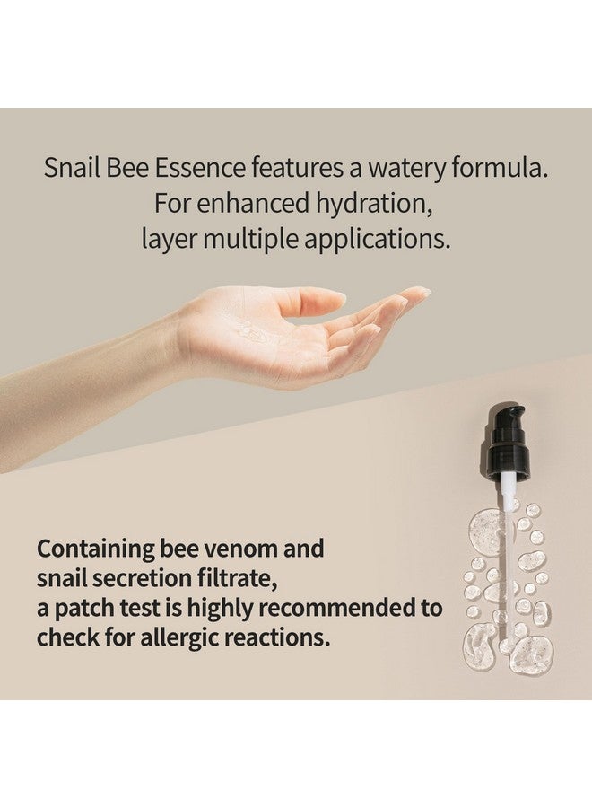 BENTON Snail Bee High Content Essence 100ml (3.38 fl oz.) - Snail Mucin Essence with Niacinamide & Bee Venom | Korean Skin Care Face Moisturizer For Women & Men with Combination, Oily Skin - Image 4