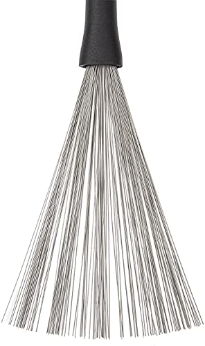 Jiayouy 1 Pair Drum Wire Brushes Drum Sticks Percussion Retractable Brush Stick for Cajon Jazz Acoustic Drummer Playing Music Lover - Image 4