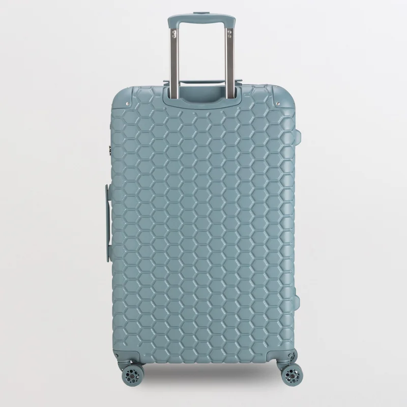 Carpisa Grey Blue Hard Trolleys L-Gotech Green Fw  | Best Price UAE